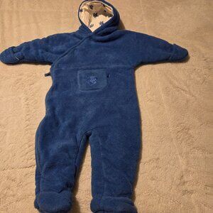 Small Steps Boys 6-9 Month Fleece Winter Outerwear SnowSuit Bunting